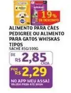 Assaí Atacadista Pedigree - alimento para caes para gatos oferta