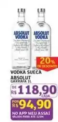 Assaí Atacadista Absolut - vodka oferta