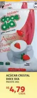 Assaí Atacadista Dia - açúcar cristal doce oferta