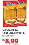 Assaí Atacadista Pacote - massa para lasanha estrela oferta