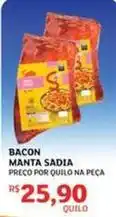 Assaí Atacadista Sadia - bacon manta oferta