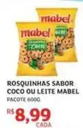 Assaí Atacadista Mabel - rosquinhas sabor coco ou leite oferta