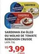 Assaí Atacadista Robinson crusoe - sardinha em óleo ou molho de tomate oferta