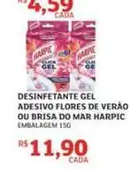 Assaí Atacadista Harpic - desinfetante gel adesivo flores de verão ou brisa do mar oferta