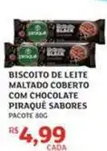 Assaí Atacadista Piraquê - biscoito de leite maltado com chocolate oferta