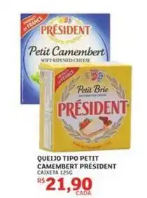 Assaí Atacadista Presidente - queijo tipo petit camembert oferta