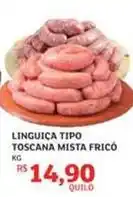 Assaí Atacadista Linguiça tipo toscana mista frico oferta