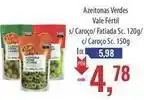Supermercados BH Vale fértil - azeitonas verdes oferta