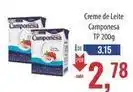 Supermercados BH Camponesa - creme de leite tp oferta