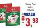 Supermercados BH Melitta - filtro de papel oferta
