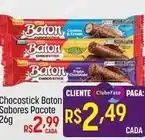 Muffato Baton - chocostick sabores pacote oferta