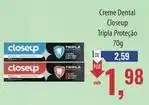 Supermercados BH Close up - creme dental tripla proteção oferta