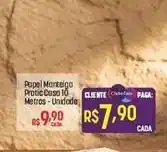 Papel manteiga proteicos