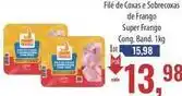Supermercados BH Super frango - filé de coxas e sobrecoxas de frango oferta