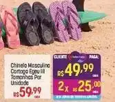 Único - chinelo masculino cartago egeu iii tamanhos
