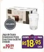 Muffato Pratic - jogo de copos casablanca protic casa oferta
