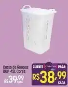 Muffato De - cesto de roupos oferta