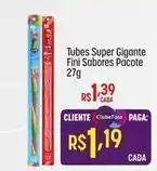 Muffato Fini - tubes super gigante sabores pacote oferta
