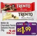 Muffato Trento - wafer de chocolate sabores pacote oferta