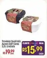 Muffato Aurora - travessa quadrada oferta