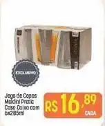 Muffato Jogo de copos maldini protic casa oferta