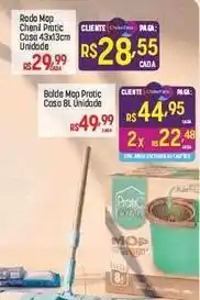 Muffato Pratic - rodo mop casa 43x13cm oferta