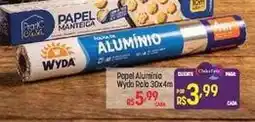 Muffato Wyda - papel aluminio rolo oferta