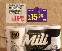 Muffato Mili - toalha de popel chef pacote oferta