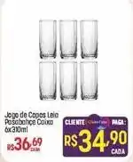 Muffato De - jogo de copos pasabahce caixa 6x310ml oferta