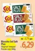Atacadão Sol - biscoito salt oferta