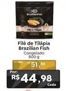 Novo Atacarejo Brazilian fish - filé de tilápia oferta