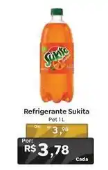 Novo Atacarejo Sukita - refrigerante oferta