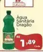 Novo Atacarejo Dragão - água sanitária oferta