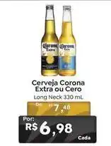Novo Atacarejo Corona - cerveja extra ou cero oferta