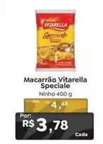 Novo Atacarejo Vitarella - macarrão speciale oferta