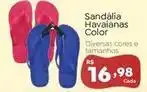 Novo Atacarejo Havaianas - sandalia color oferta