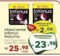 Novo Atacarejo Intimus - absorvente noturno oferta