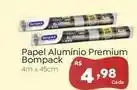 Novo Atacarejo Bompack - papel alumínio premium oferta