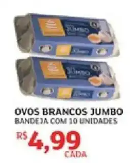 Assaí Atacadista ovos brancos jumbo oferta