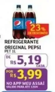 Assaí Atacadista Refrigerante Original Pepsi oferta