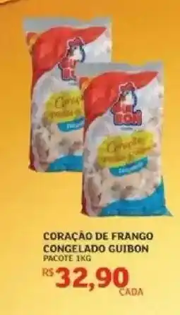Assaí Atacadista CORAÇÃO DE FRANGO CONGELADO GUIBON oferta