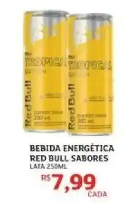 Assaí Atacadista Bebida Energética Red Bull Sabores oferta