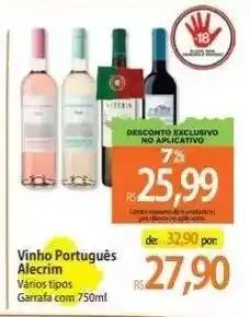 Atacadão Vinho Português Alecrim oferta