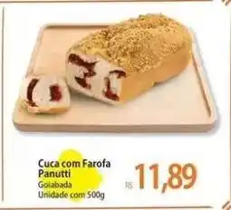 Atacadão Cuca com Farofa Panutti oferta