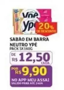 Assaí Atacadista Sabão em Barra Neutro Ypê oferta