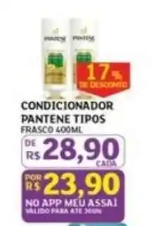 Assaí Atacadista CONDICIONADOR PANTENE TIPOS oferta