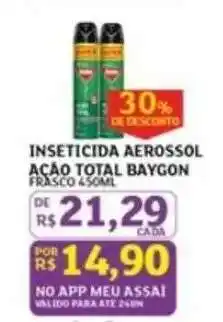 Assaí Atacadista Inseticida Aerossol Ação Total Baygon oferta
