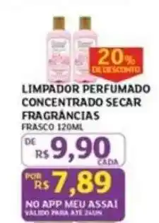 Assaí Atacadista Limpador Perfumado Concentrado Secar Fragrâncias oferta