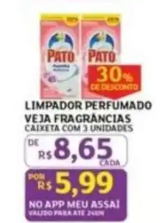 Assaí Atacadista LIMPADOR PERFUMADO VEJA FRAGRANCIAS oferta