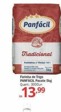 Althoff Supermercados Farinha De Trigo Panfacil oferta